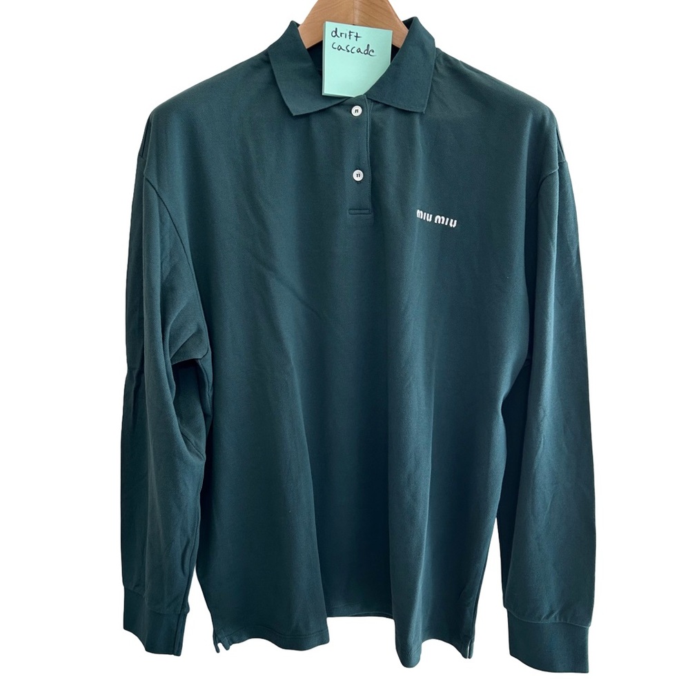 Miu Miu Green Polo